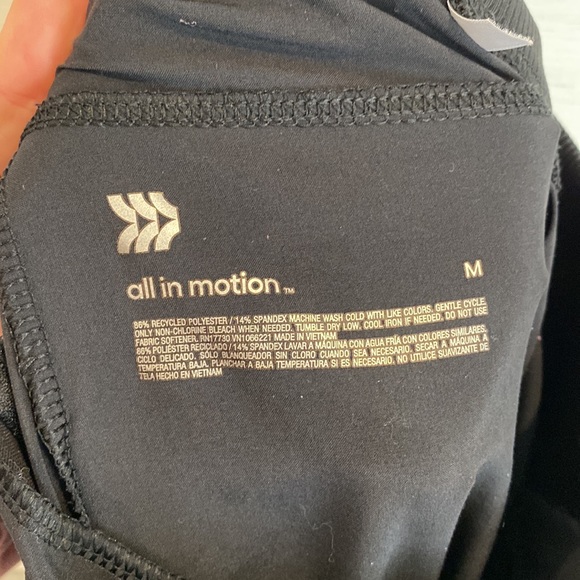 All In Motion Active Light Mid-Rise Cargo Jogger Size Medium - Picture 3 of 3